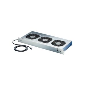 19'' Fan Unit- 1 U- Speed Control and Monitoring- 3 Fans- 24 VDC