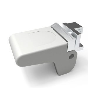 Extractor Handle Key Form 1, Bottom, Grey