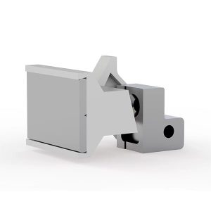 Extractor Handle Trapezoid Form, Type 1, Top, Grey