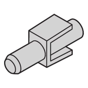 Fixing Clip for Static Plastic Handle