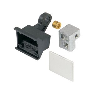 Extractor Handle Trapezoid Form, Type 1, Bottom, Black
