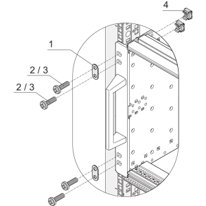 EuropacPRO 19" Dual Fixing Materials Kit