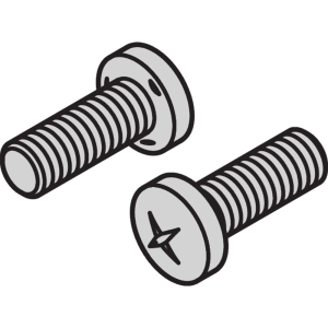 SCREW R/CSK TT M5X12 (100PCS)